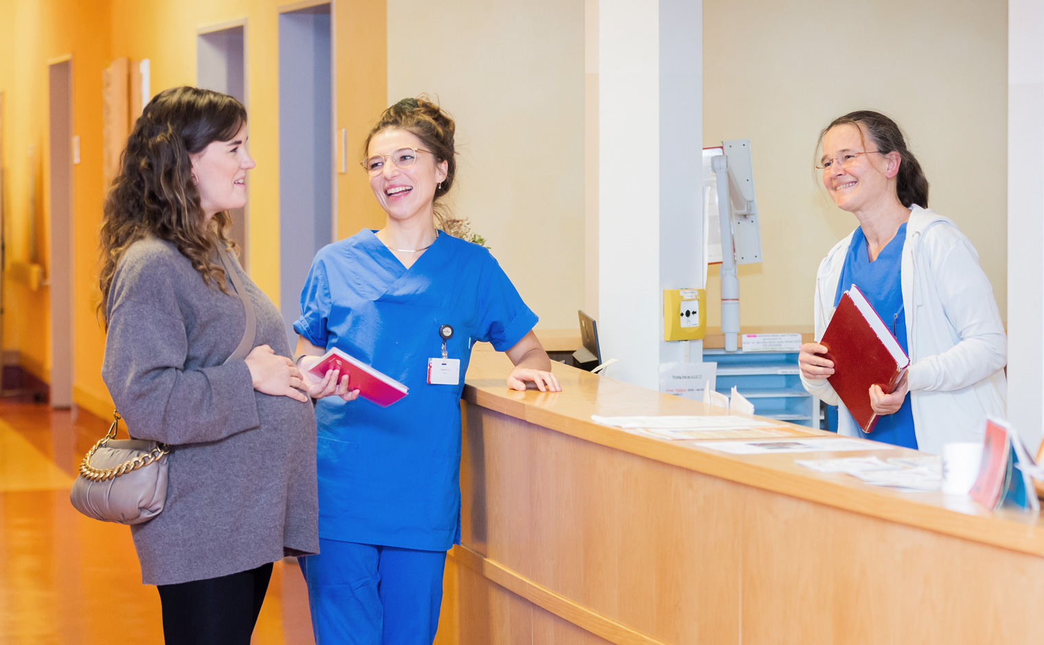 Geburtshilfe – Empfang